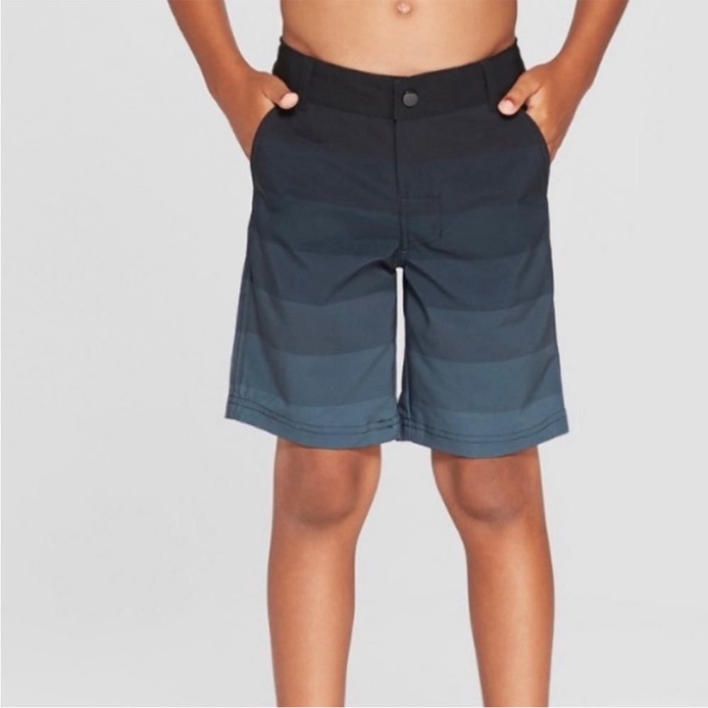 Art Class ombré swim trunks/ board shorts UPF 50 protection.